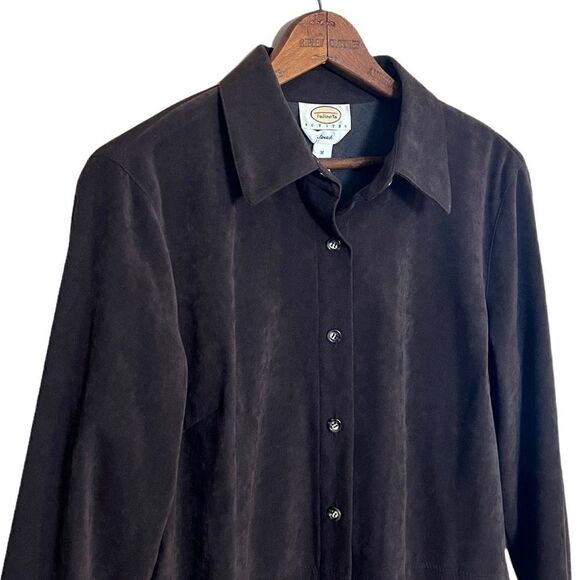 Talbots Stretch Petite Button Down Shirt - Picture 2 of 7